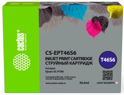 Картридж струйный Cactus T46S6 (CS-EPT46S6) для принтеров Epson SureColor SC-P700, черный, 30 мл