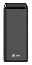 Батарея аккумуляторная Cactus CS-PBFSST-20000МАК Li-Pol 20000mAh 2A+2.4A графит 2xUSB