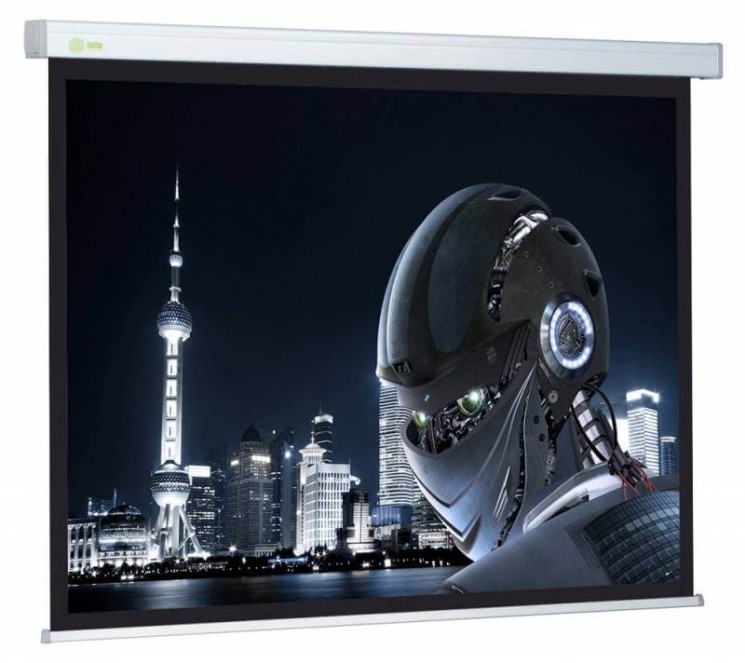 Экран Cactus 128x170.7 см Wallscreen CS-PSW-128x170 4:3 настенно-потолочный рулонный белый