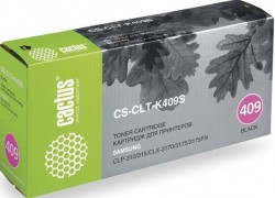 Картридж лазерный Cactus CLT-K409S (CS-CLT-K409S) для принтеров Samsung CLP-310/ 315/ CLX-3170/ 3175/ 3175FN черный 1500 страниц