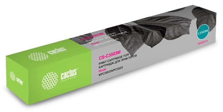 Картридж лазерный Cactus 841819 CS-C3503M пурпурный (18000стр.) для Ricoh MP C3503