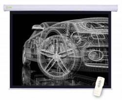 Экран Cactus 150x150см Motoscreen CS-PSM-150x150 1:1 настенно-потолочный рулонный (моторизованный привод)