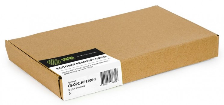Фотобарабан лазерный OPC Cactus CS-OPC-HP1200-5 для HP HP LJ 1000/1200 (C7115A/X Q2613A/X Q2624A/X) Canon EP-25/27