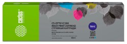 Картридж струйный Cactus CS-EPT01C200 T01C2 для Epson WorkForce Pro WF-C529RDTW/ WF-C579RD2TWF/ WF-C579RDTWF Pro голубой (68 мл)