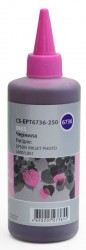 Чернила Cactus CS-EPT6736-250 светло-пурпурный 250мл для Epson L800/L810/L850/L1800