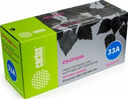 Картридж лазерный Cactus CF333A (CS-CF333A) для принтеров HP Color LaserJet M651dn/ M651n/ M651xh пурпурный 15000 страниц