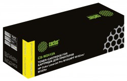 Картридж лазерный Cactus CS-W2412A для принтеров HP Color LaserJet Pro M155 MFP M182nw/ M183fw желтый, 850 стр.
