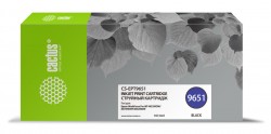 Картридж струйный Cactus CS-EPT9651 для принтеров Epson WorkForce Pro WF-M5299DW/M5799DWF черный (187 мл)
