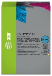 Картридж струйный Cactus 963XL (CS-3YP35AE) для принтеров HP OJ 9010 Pro AiO/ 9012/ 9014/ 9015/ 9016, многоцветный, 134.5 мл