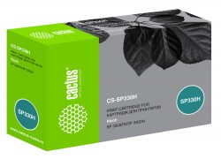 Картридж лазерный Cactus CS-SP330H черный (7000стр.) для Ricoh Aficio SP 330DN/330SFN/330SN
