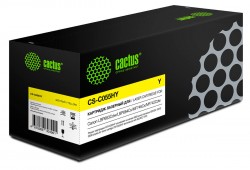 Картридж лазерный Cactus CS-C055HY для принтеров Canon LBP663Cdw/ LBP664Cx/ MF746Cx/ MF742Cdw/ MF744Cdw, желтый 5900 страниц