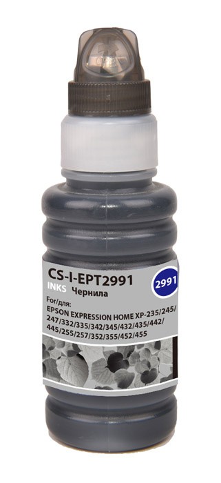 Чернила Cactus CS-I-EPT2991 черный 100мл для Epson Expresion Home XP-235/332/335/432/435