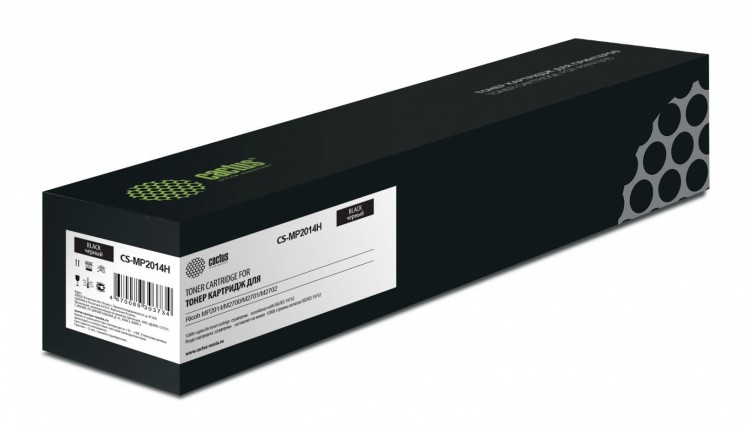 Картридж лазерный Cactus CS-MP2014H для принтеров Ricoh MP2014/ M2700/ M2701/ M2702 черный, 12000 стр.