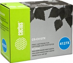 Картридж лазерный Cactus C4127X (CS-C4127X) для принтеров HP LaserJet 4000/ 4050 черный 10000 страниц