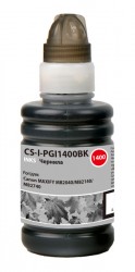 Чернила Cactus CS-I-PGI1400BK черный 100мл для Canon MAXIFY MB2040/MB2140/MB2740