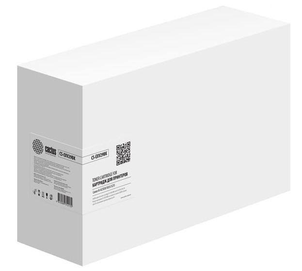 Картридж лазерный Cactus CS-EXV29BK для принтеров Canon iR-AC5030/ 5035/ 5235/ 5240, черный, 36000 стр.