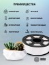Пластик для принтера 3D Cactus CS-3D-ABS-1KG-WHITE ABS d1.75мм 1кг L386м 1цв.