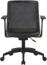 Кресло Cactus CS-MC222-BKGN черный сиденье салатовый сетка/ткань низк.спин. крестов. пластик пластик черный