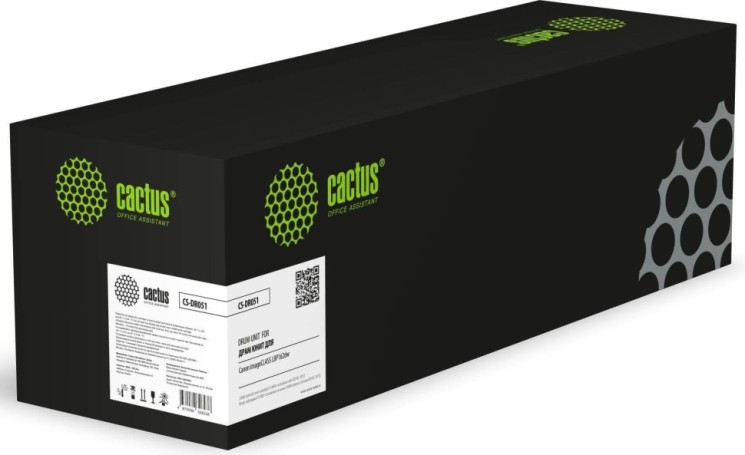 Блок фотобарабана Cactus 051 (CS-DR051) Drum Unit для Canon LBP162dw, 23000 стр. Блок фотобарабана Cactus 051 (CS-DR051) Drum Unit для Canon LBP162dw, 23000 стр.