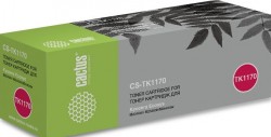 Картридж лазерный Cactus TK-1170 (CS-TK1170) для принтеров Kyocera Ecosys M2040dn/ M2540dn/ M2640idw черный 7200 страниц