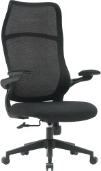 Кресло Cactus CS-MC505-BK черный сиденье черный сетка/ткань крестов. пластик