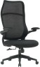 Кресло Cactus CS-MC505-BK черный сиденье черный сетка/ткань крестов. пластик