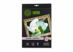 Фотобумага Cactus CS-DA419010L A4/190г/м2/10л./белый матовое лён для струйной печати