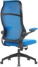 Кресло Cactus CS-MC505-BL темно-синий сиденье темно-синий сетка/ткань крестов. пластик