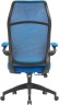 Кресло Cactus CS-MC505-BL темно-синий сиденье темно-синий сетка/ткань крестов. пластик