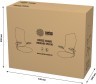 Кресло Cactus CS-MC505-GN салатовый сиденье салатовый сетка/ткань крестов. пластик пластик черный
