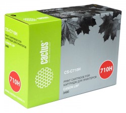 Картридж лазерный Cactus CS-C710H черный (12000стр.) для Canon LBP 3460