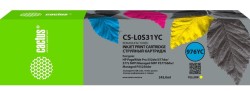 Картридж струйный Cactus 976YC (CS-L0S31YC) для принтеров HP PageWide P55250dw/ P57750dw MFP Managed, желтый, 245 мл