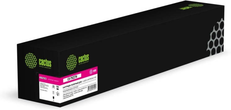 Картридж Cactus TN-227M (CS-TN227M) Magenta для Konica Minolta bizhub C227i/ C257i, пурпурный, 24000 стр.