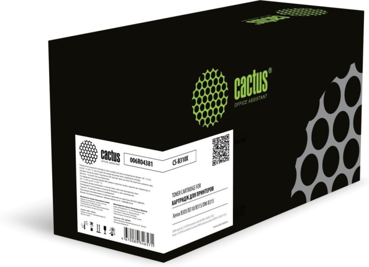 Картридж Cactus 006R04381 (CS-B310X) для Xerox B305/ B310/ B315, чёрный, 20000 стр.