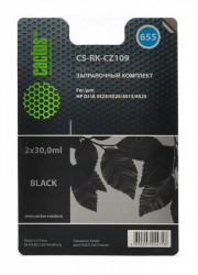 Заправочный набор Cactus CS-RK-CZ109 черный 60мл для HP DJ IA 3525/5525/4515/4525