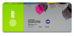 Картридж струйный Cactus CS-SJIC30PY для Epson ColorWorks TM-C7500G, Желтый (295 мл)