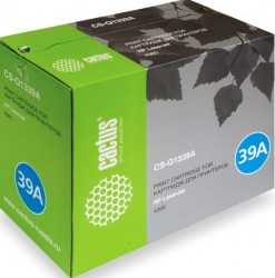 Картридж лазерный Cactus Q1339A (CS-Q1339A) для принтеров HP LaserJet 4300 черный 18000 страниц