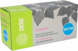 Картридж лазерный Cactus Q2673A (CS-Q2673A) для принтеров HP Color LaserJet 3500/ 3550/ 3700 пурпурный 4000 страниц