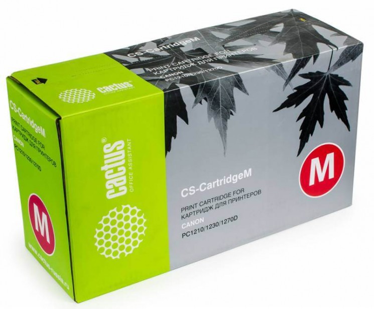 Картридж лазерный Cactus CS-Cartridge M CS-CARTRIDGEM для Canon PC 1210/1230/1270D черный, 5000 стр.
