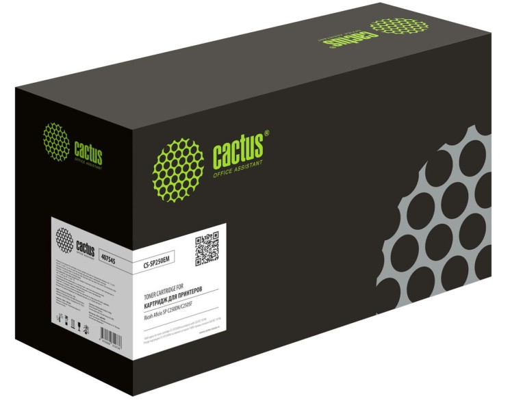 Картридж лазерный Cactus (CS-SP250EM) для принтеров Ricoh Aficio SP C261SFNw, пурпурный, 1600 стр.