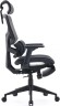 Кресло Cactus CS-CHR-MC01-GYBK сиденье черное с подголов. крестов., серое