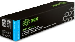 Картридж лазерный Cactus 207X (CSP-W2211X) для принтеров HP M255/ MFP M282/ M283, голубой, 2450 стр.