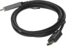 Кабель аудио-видео Cactus CS-DP-HDMI-1.2-2 DisplayPort (m)/HDMI (m) 2м. позолоч.конт. черный
