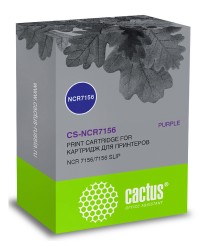 Картридж матричный Cactus CS-NCR7156 фиолетовый для NCR 7156/7156 SLIP