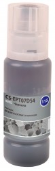 Чернила Cactus CS-EPT07D54 для принтеров Epson ECOTANK L8160/ 8180, серый, 70 мл