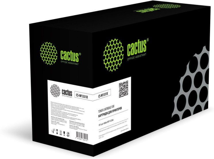 Картридж Cactus W1331X 331X (CS-W1331X) для HP Laser 408/ 432, чёрный, увеличенный, 15000 стр.