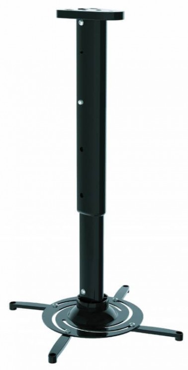 Кронштейн для проектора Cactus CS-VM-PR05L-BK черный макс. 23 кг, настенный и потолочный поворот и наклон
