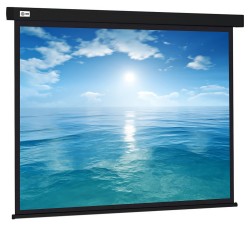 Экран Cactus Wallscreen CS-PSW-104X186-BK, 16:09, настенно-потолочный, рулонный, черный, 104.6x186 см