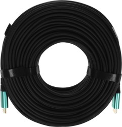 Кабель аудио-видео Cactus CS-HDMI-AOC-2.1-70 HDMI (m)/HDMI (m) 70м. позолоч.конт. черный