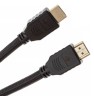Кабель аудио-видео Cactus CS-HDMI.1.4-1 HDMI (m)/HDMI (m) 1м. позолоч.конт. черный
